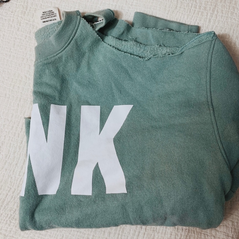 VS PINK off shoulder sweater